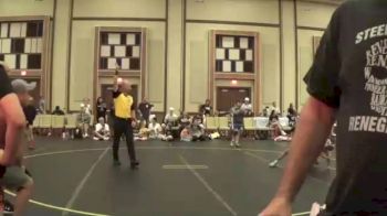 85 lbs Round 4 (6 Team) - Vincent Grippa, Elite Wrestling Black vs Gabriella Conte, Steel Valley Black