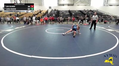 101 lbs Cons. Round 4 - Joe Kilmer, Superior Wrestling Academy vs Luka Rados, GPS Wrestling Club