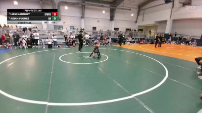 48 lbs Semifinal - Asiah Flores, Dumas Wrestling vs Liam Nadolny, El Paso Wildcats Wrestling Club