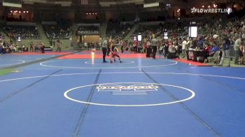 85 lbs Quarterfinal - Hunter White, Ram Wrestling Academy vs Jersey Yanes, Tulsa Blue T Panthers