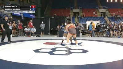235 lbs Cons. Sub-rd Of 16 - Shelby Wells, Texas vs Asreilla Wallace, Illinois