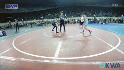 86 lbs Round Of 16 - Braxton Jones, Collinsville Cardinal Youth Wrestling vs Jett Kline, HBT Grapplers