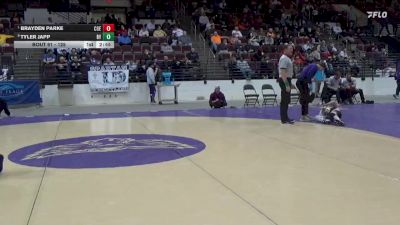 125 lbs Quarterfinal - Brayden Parke, Coe vs Tyler Japp, Buena Vista