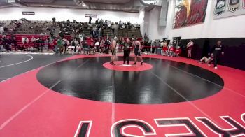 215 lbs Champ. Round 2 - Eli Stevens, Northglenn vs Keaton Barilla, Valor Christian