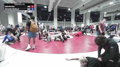 U20 Freestyle FS - 65 lbs Champ. Round 1 - Griffin Rial, Black Fox Wrestling Academy vs Richard Murillo, West Coast Regional Training Center
