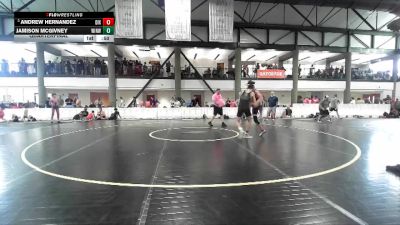 121-128 lbs Quarterfinal - Andrew Hernandez, Naperville North vs Jamison McGivney, Gulf Coast Wrestling Club