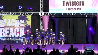 Maryland Twisters - Sidewinders [2022 L1 Youth - B Day 3] 2022 ACDA Reach the Beach Ocean City Cheer Grand Nationals