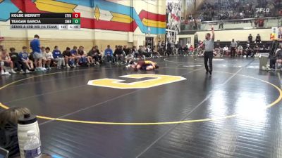 150 lbs Semis & 3rd Wb (16 Team) - Teagan Garcia, Sheridan vs Kolbe Merritt, Star Valley
