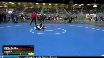 135 lbs Round 3 (4 Team) - Kristal Zamora, Thurston vs Kira Kerr, La Pine