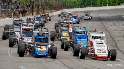 USAC Pavement Midgets Charge Into IRP For Carb Night Classic