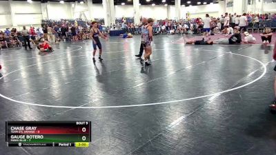 120 lbs Round 3 (8 Team) - Gauge Botero, MAWA Blue vs Chase Gray, Team STL Orange