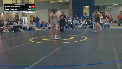 132 lbs Brody Bollinger, Dickinson vs Evan Van Tuyl, Sheridan
