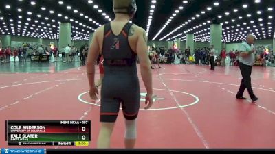 157 lbs Cons. Round 2 - Kale Slater, Baker (Kan.) vs Cole Anderson, University Of Louisville