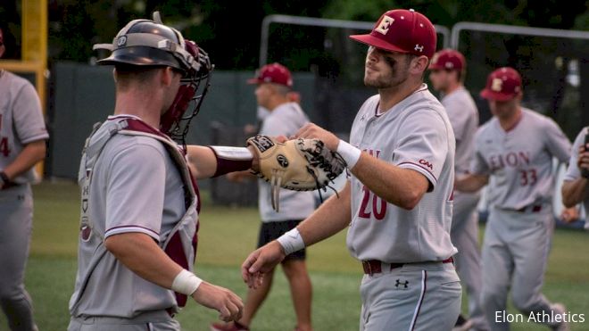 Stephenson Homers Twice As Elon Defeats UNCW In Elimination Game