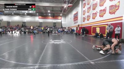 144 lbs Champ. Round 2 - Mason Rohr, Massillon Perry vs Gabe Thomas, Mount Vernon