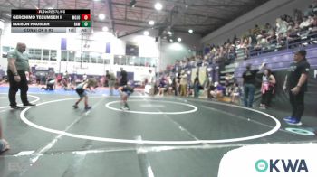 49 lbs Consi Of 8 #2 - Geronimo Tecumseh II, Mojo Grappling Academy vs Maison Hausler, Raw Wrestling Club