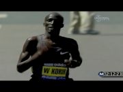 Wesley Korir wins 2012 Boston Marathon (Race Highlights)