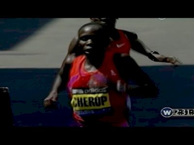 Cherop wins 2012 Boston Marathon (Race Highlights)