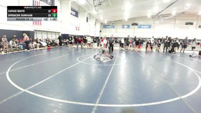 60 lbs Round Of 16 - Lukas Mays, KY vs Spencer Durham, OH
