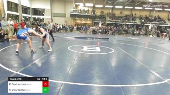 220 lbs Round Of 16 - Patrick DesLauriers, Ashland vs Colby Vancelette, Nashua South