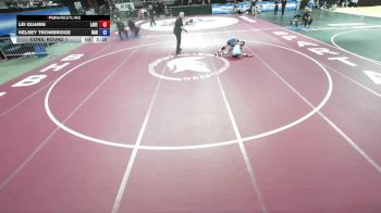 107 lbs Cons. Round 1 - Lei Guarin, Lakeland/Panas vs Kelsey Trowbridge, Northern Adirondack/Beekmantown