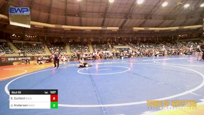 88 lbs Round Of 16 - Santiago Guillent, Socal Grappling Club vs Jonah Anderson, Dakota Boyz Wrestling Club