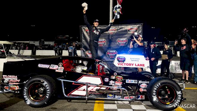Christopher Jr. Scores Special First NASCAR Modified Victory At Jennerstown