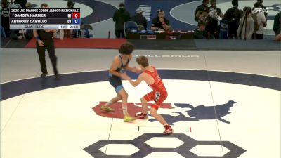 106 lbs Quarters - Dakota Harmer, Michigan vs Anthony Castillo, Colorado