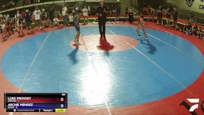 86 lbs Round 1 (8 Team) - Luke Provost, Oregon vs ARCHIE MENDEZ, Idaho