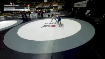 138 lbs 5th Place Match - Dylan Morton, Brawlers Wrestling Club vs Leonardo Lucatero