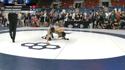 132 lbs Cons. Rd Of 32 - Rocco Lombardo, Pennsylvania vs Arkadii Oganisian, California