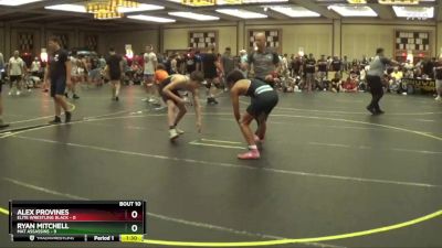 125 lbs Finals (8 Team) - ALEX PROVINES, Elite Wrestling Black vs Ryan Mitchell, Mat Assassins