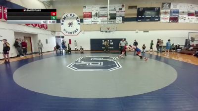150 lbs Champ. Round 1 - Keen Coffman, Niobrara County vs Jared Nelsen, H.E.M.
