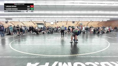 285 lbs Quarterfinal - Urijah Rivas, Ashley vs Zaiden Rivera, East Stroudsburg