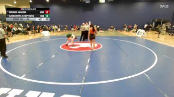 152 lbs Cons. Round 2 - Briana Lemon, Hayfield vs Samantha Stephens, Prince George