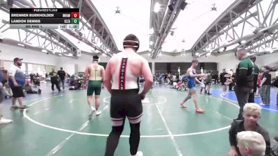 211 lbs Rr Rnd 1 - Brennen Burkholder, Maine Hammahs MS vs Landon Dennis, Clearview MS