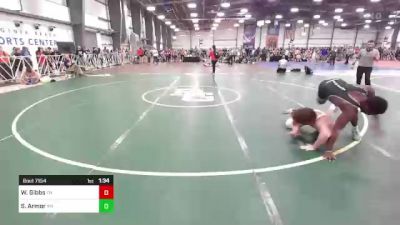 170 lbs Round Of 128 - Wyatt Gibbs, TN vs Shemar Armor, MA