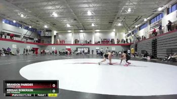 157 lbs Champ. Round 3 - Brandon Paredes, Chadron State vs Keegan Roberson, UNC Pembroke