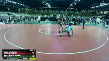 106 lbs Cons. Round 7 - Cale Wimberly, Zephyrhills Christian vs Matthew Schuler, Charlotte Hs