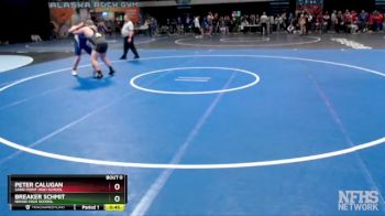 215 lbs Cons. Round 1 - Breaker Schmit, Nikiski High School vs Peter Calugan, Sand Point High School