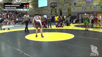 128 lbs Cons. Round 2 - Nathan Potter, John Barrett Middle School vs Mathus McEachron, Buljan