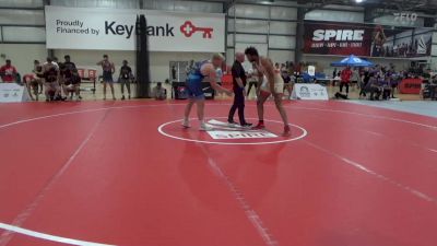 92 kg Round Of 64 - Johnny Black, Iron Combat Co vs Cade Lautt, Tar Heel Wrestling Club