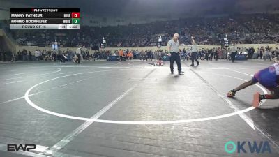 84 lbs Round Of 16 - Manny Payne Jr, Hurricane Wrestling Academy vs Romeo Rodriguez, Woodward Youth Wrestling