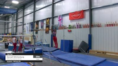 Donnell Whittenburg - High Bar, Salto Gymnastics Center - 2021 April Men's Senior National Team Camp