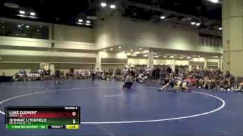 152 lbs Round 6 (10 Team) - Luke Clement, Genoa vs Dominic Litchfield, Delta Eagles
