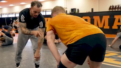 Jordan Oliver Works Through Positions With Victor Voinovich 2 Days Before Final X