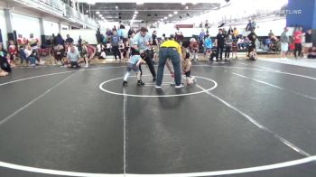 55 lbs Round Of 16 - Charlie Moore, Harris County Wrestling Club vs Carter Labowicz, Roundtree Wrestling Academy