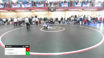 126 lbs Round Of 16 - Vincent Tripaldi, New Fairfield vs James Tildsley, Shawsheen