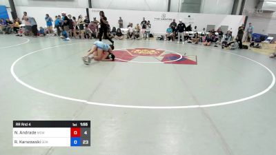 43 kg Rr Rnd 4 - Natalie Andrade, MGW Bittersweet Mint vs Riley Karwowski, Wyoming SEM Women