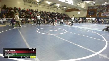 138 lbs Quarterfinal - Ivan Jackson, San Gorgonio vs Paul Knapp, Martin Luther King